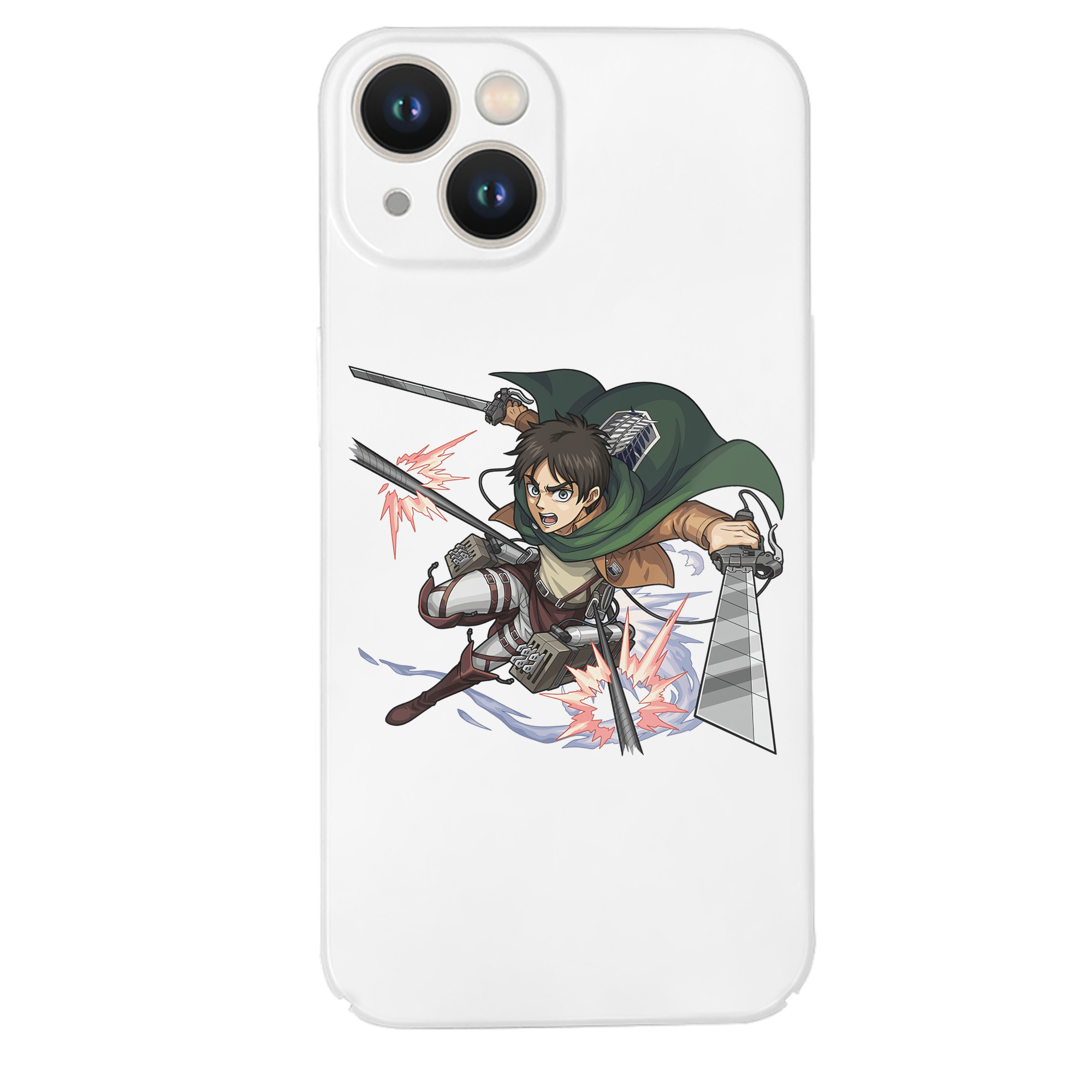 （画像用） 進撃の巨人 エレン･イェーガー Attack on Titan Eren Jäger 【iPhone 14シリーズ対応】ハードケース